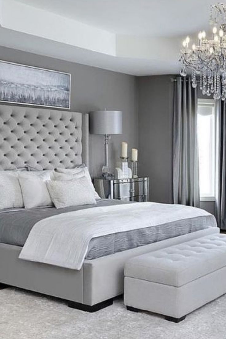 Classic Bedroom In Grey Classic Bedroom In Grey