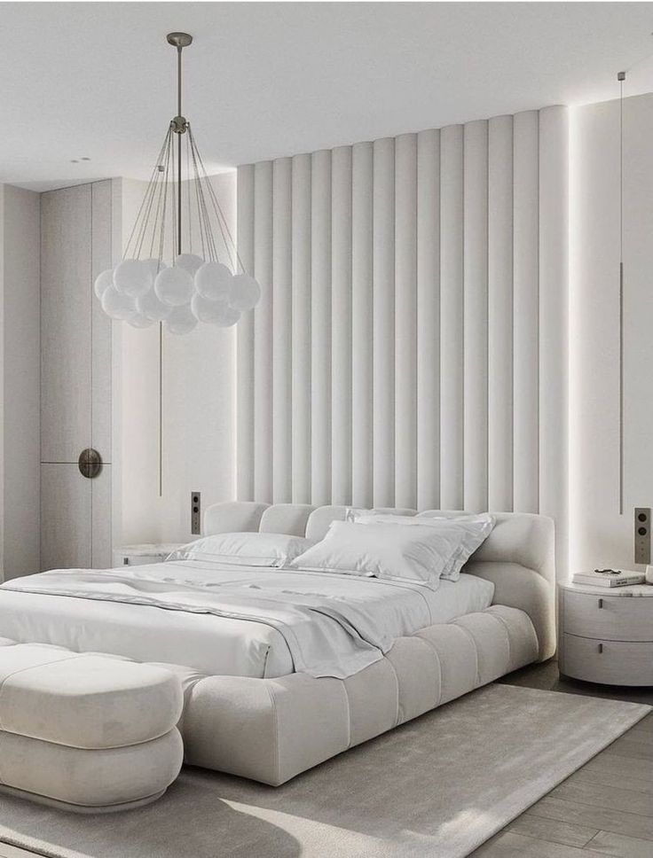 Classic White Bedroom Design Classic White Bedroom Design