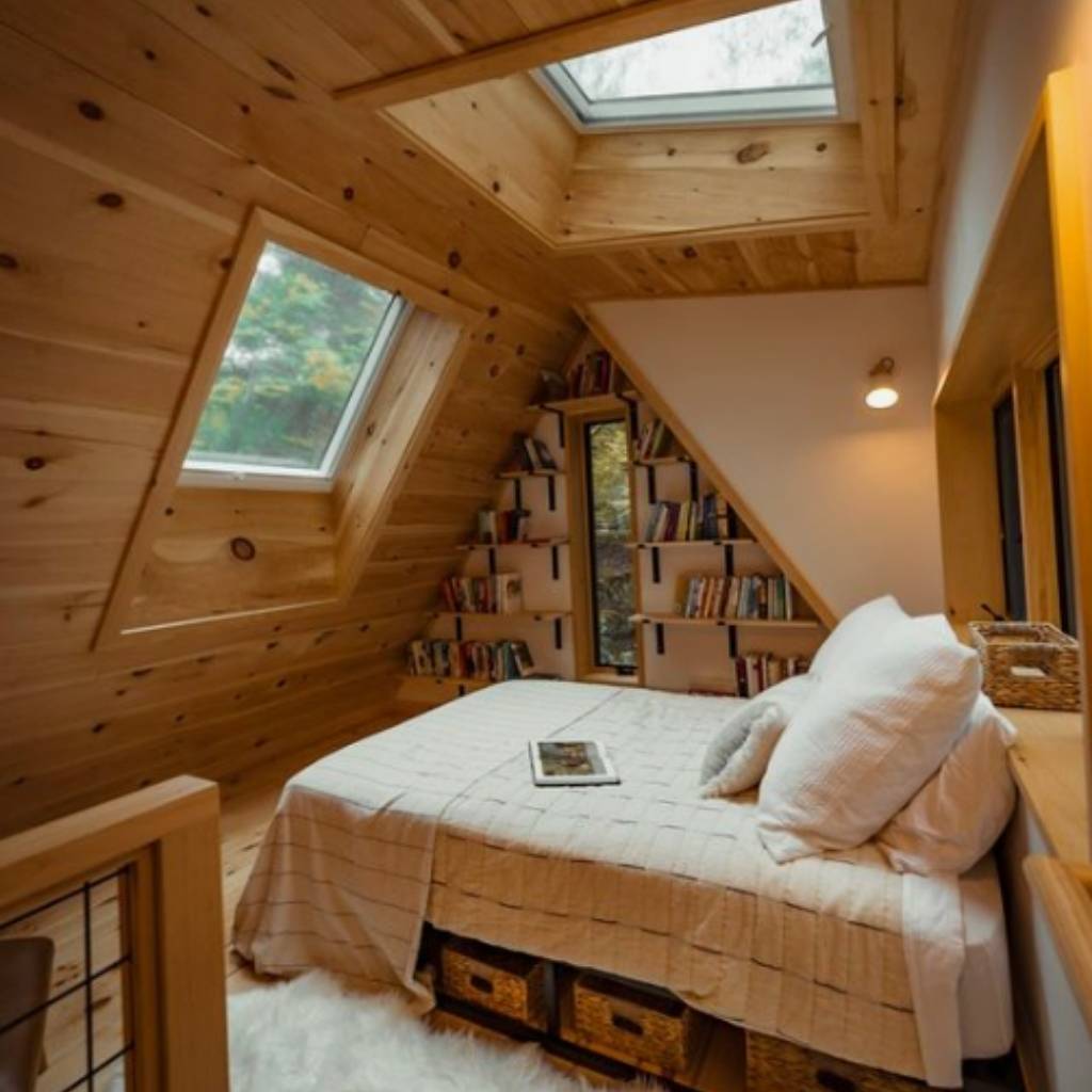 Cozy Bedroom in the attic