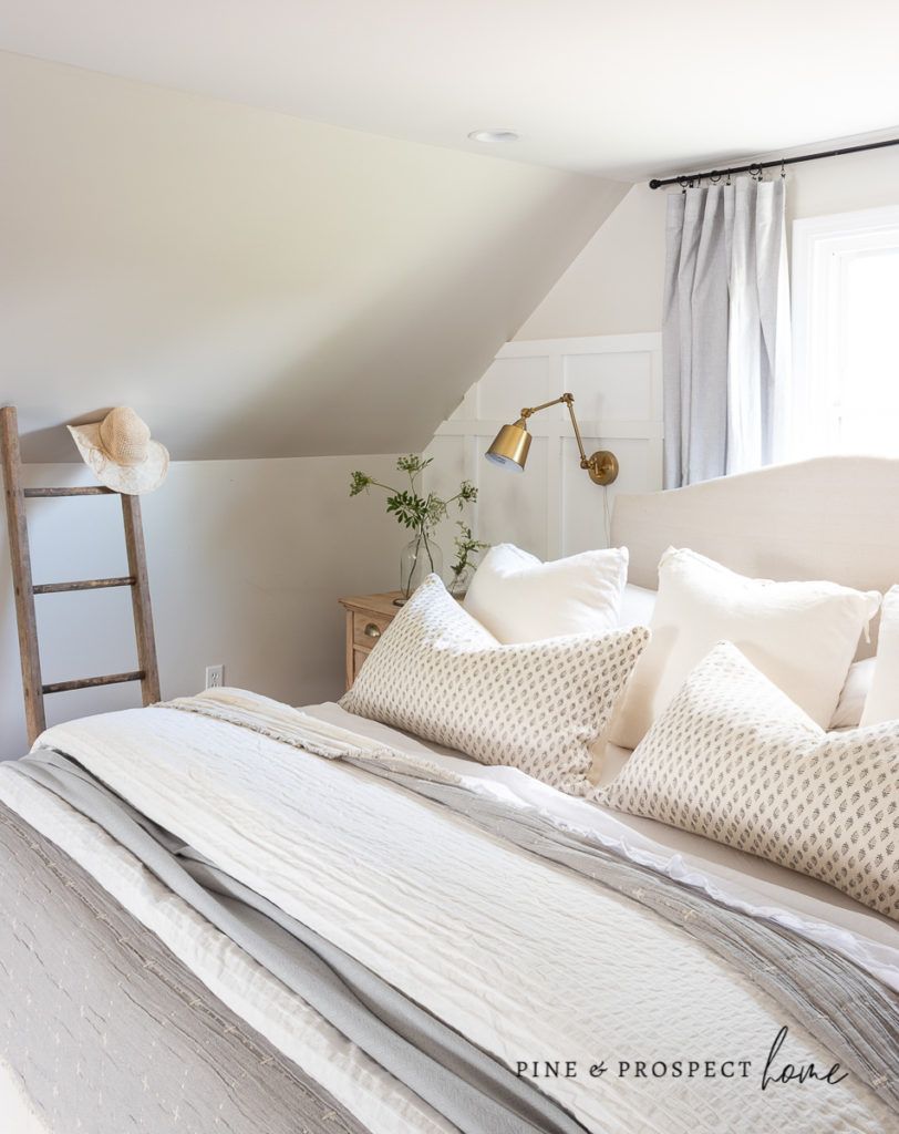 Gentle Cottage Style Bedroom In White