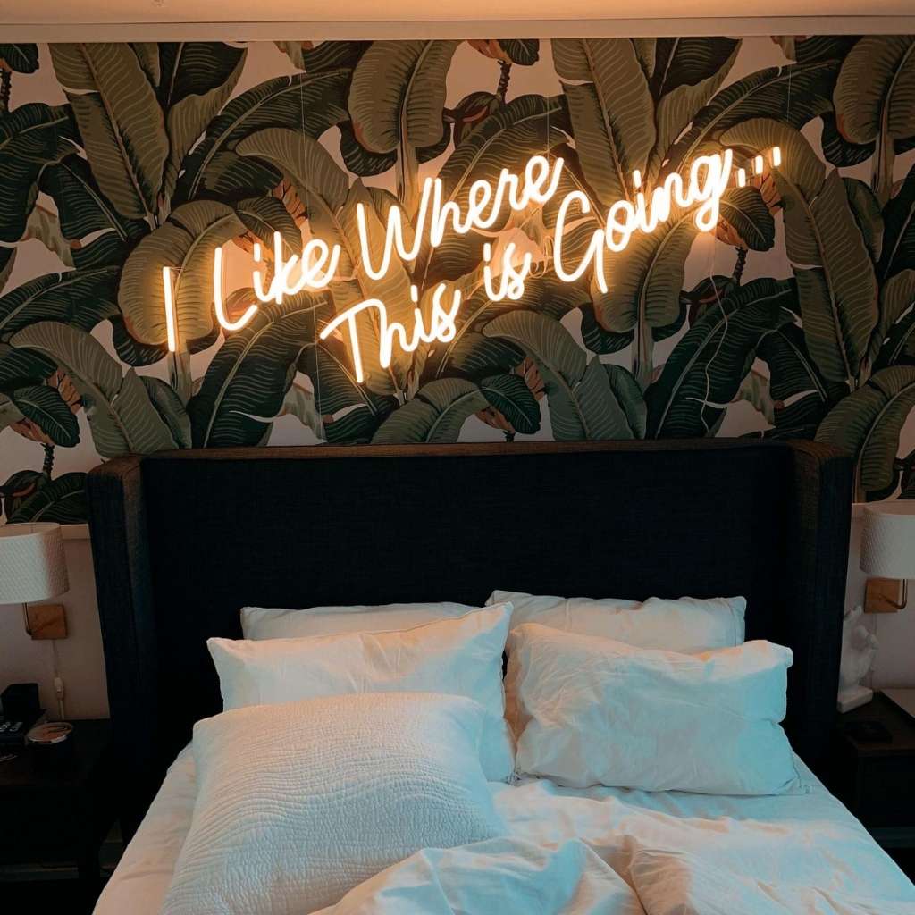 LED Poster Bedroom
