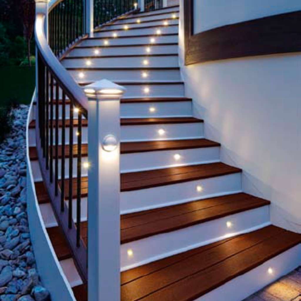 Outdoor stair riser ideas Outdoor stair riser ideas