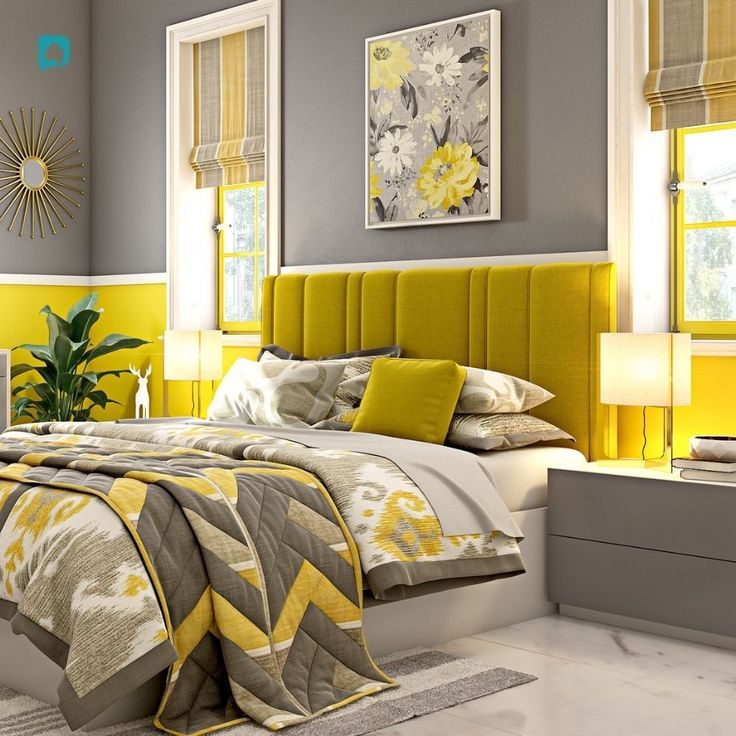Three Color Combination For Women’s Bedroom