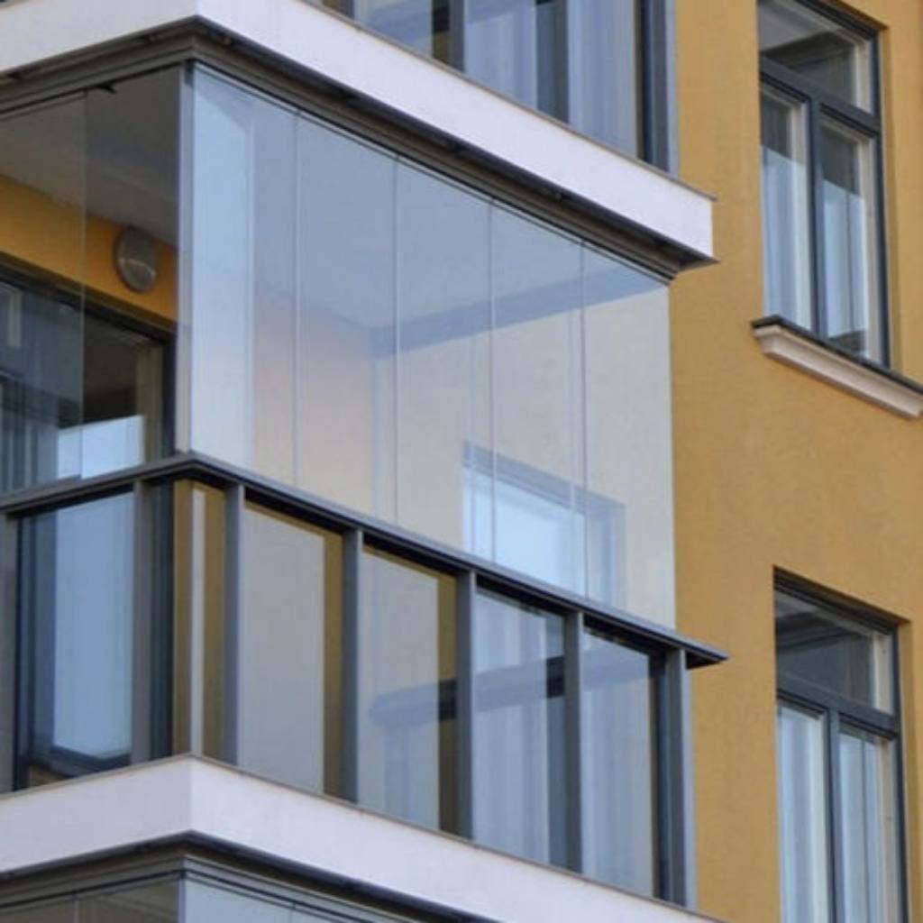 White Plain Glass Railing Design White Plain Glass Railing Design