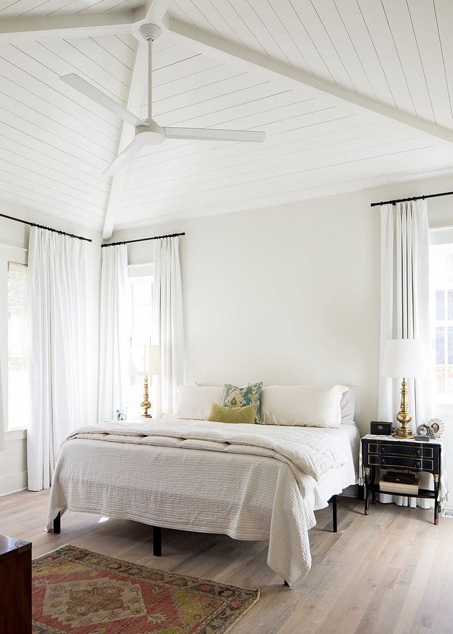 Wooden White Ceiling Women’s Bedroom