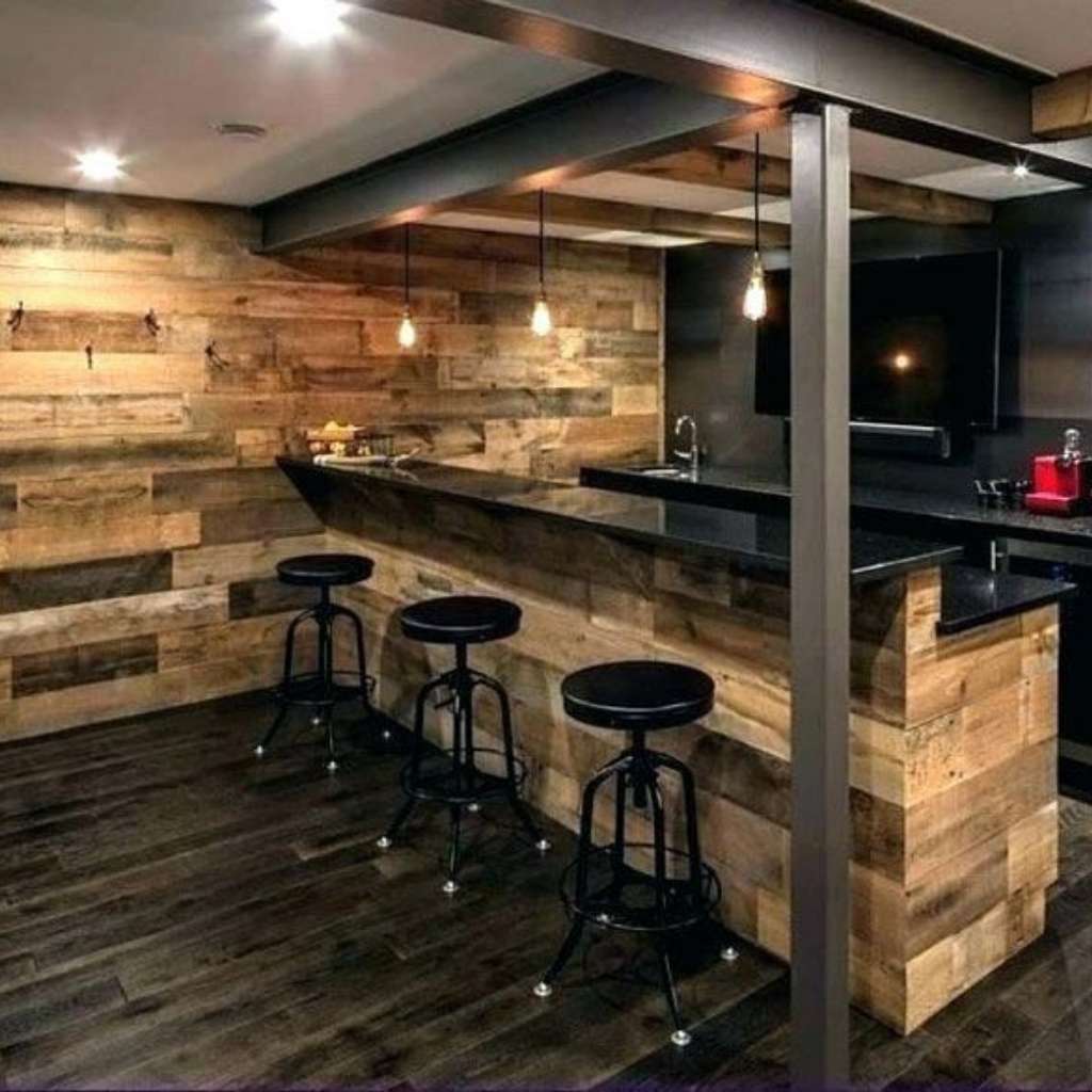 Basement man cave rustic bar ideas Basement man cave rustic bar ideas