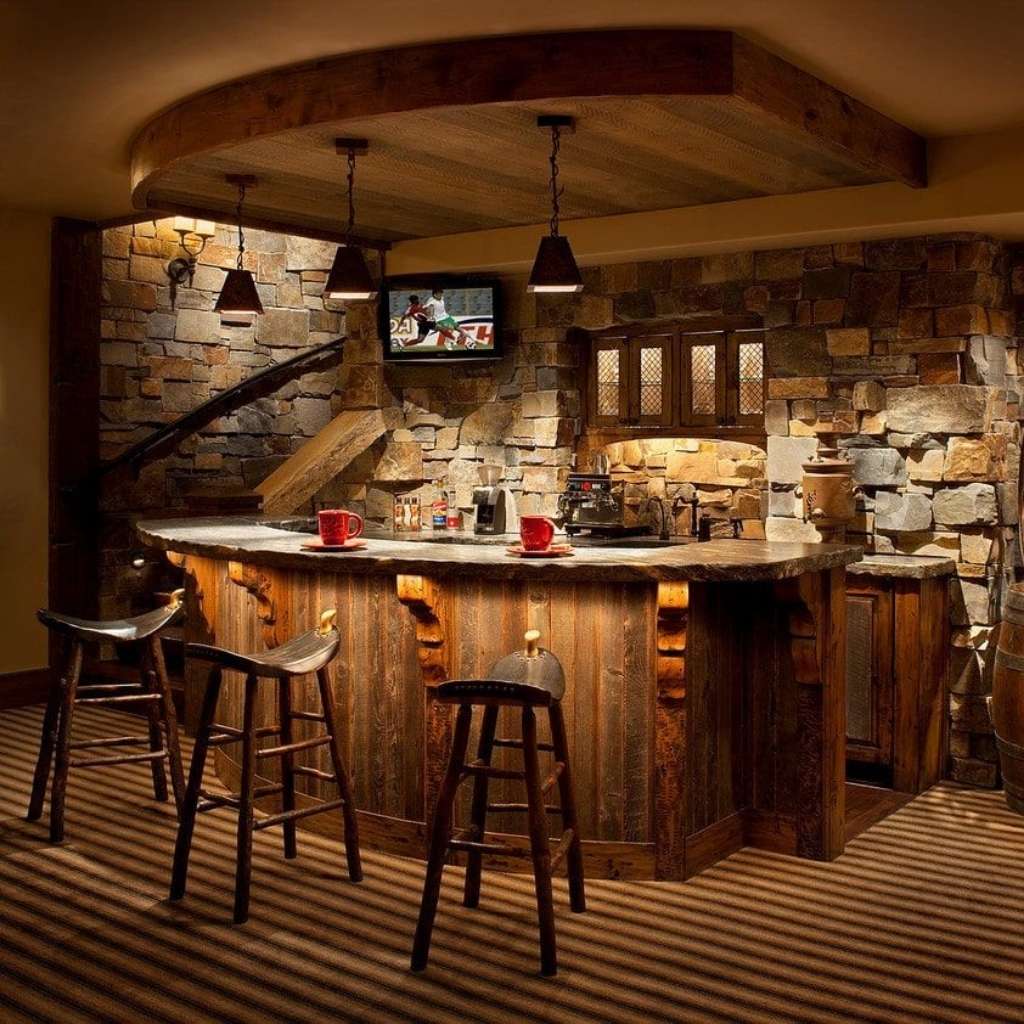 man cave bar design ideas