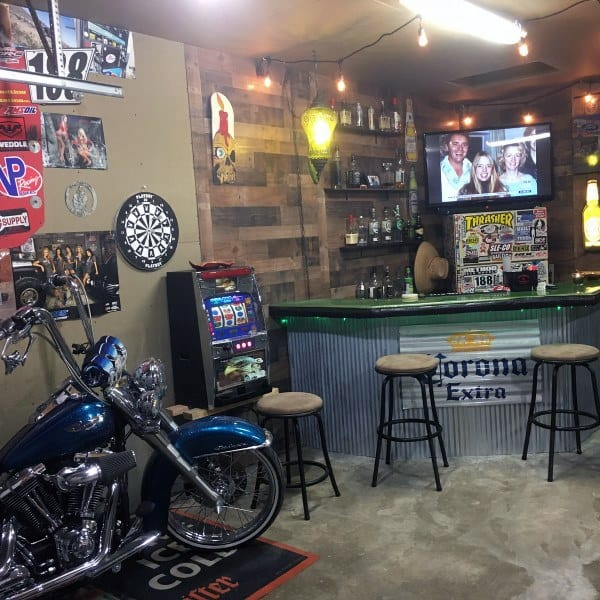 Home Garage Bar Ideas