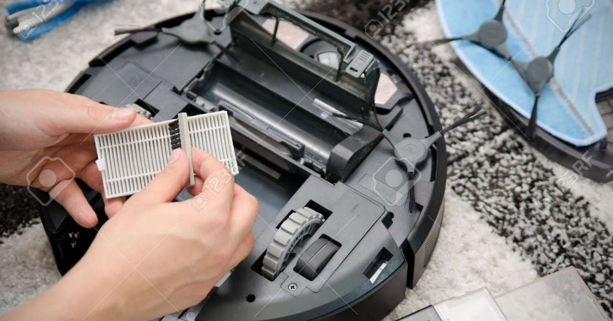 Image Showing Robot vacuum filter Image Showing Robot vacuum filter
