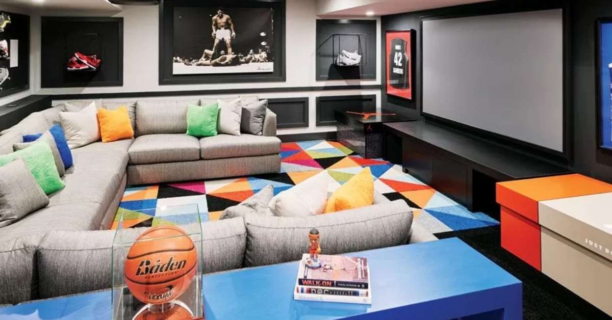 Modern basement man cave ideas Modern basement man cave ideas