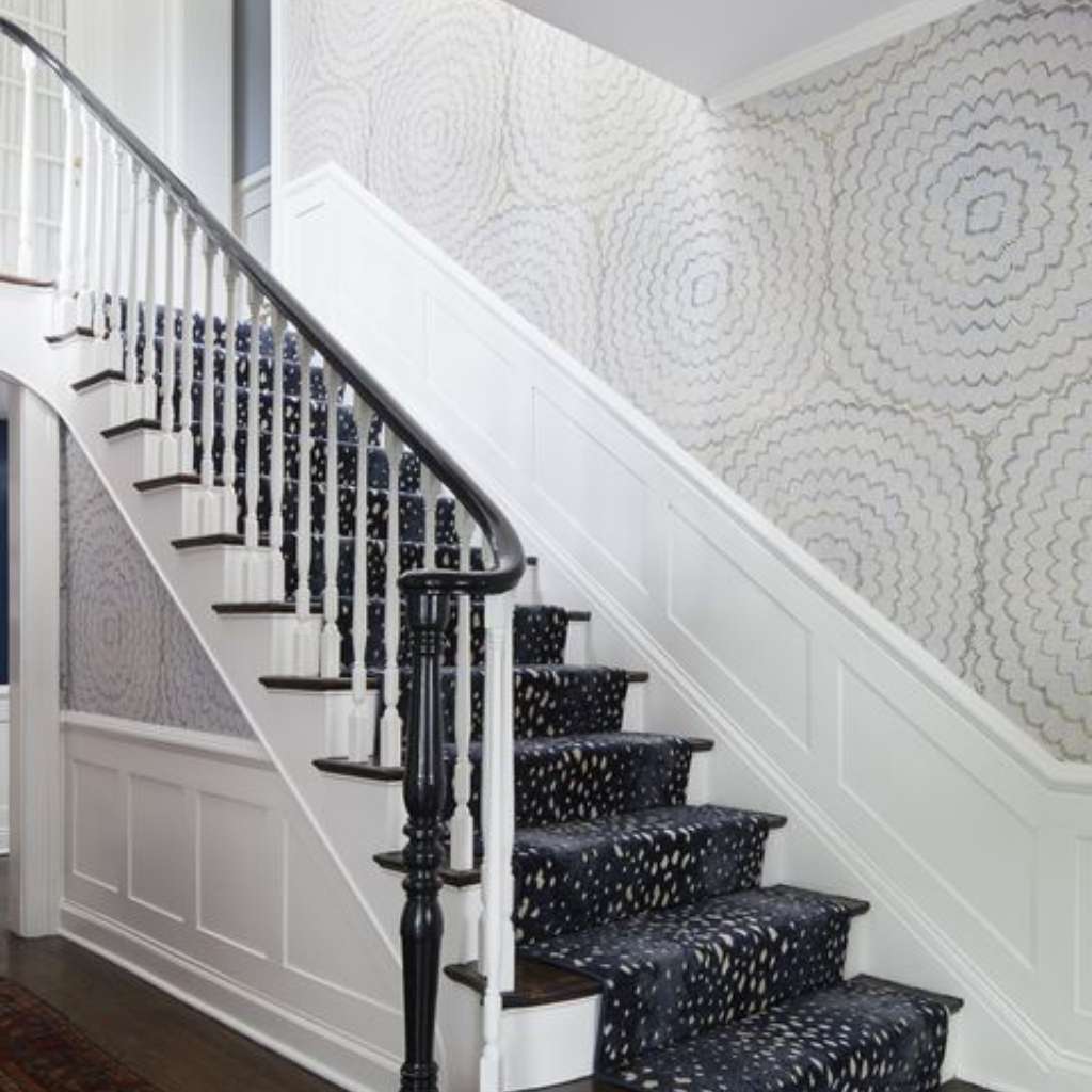 Open Staircase Carpet Ideas