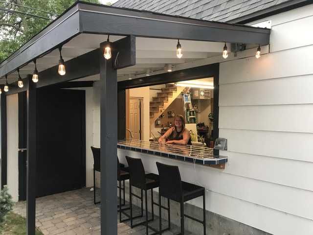Outdoor Garage Bar Ideas