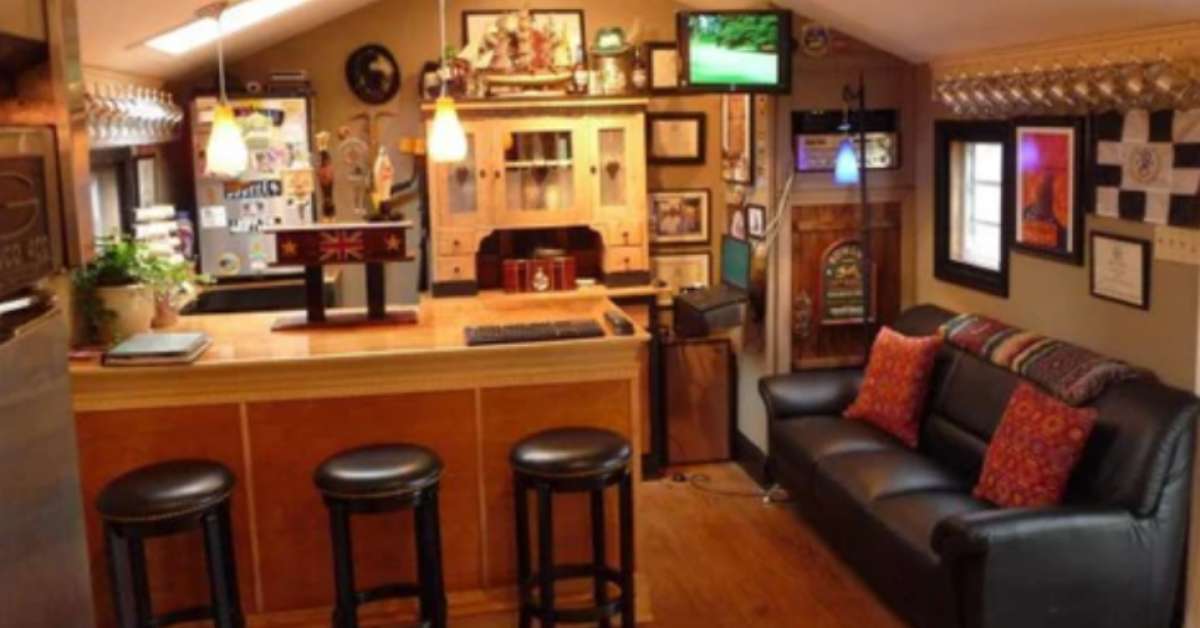 Shed man cave ideas on a budget