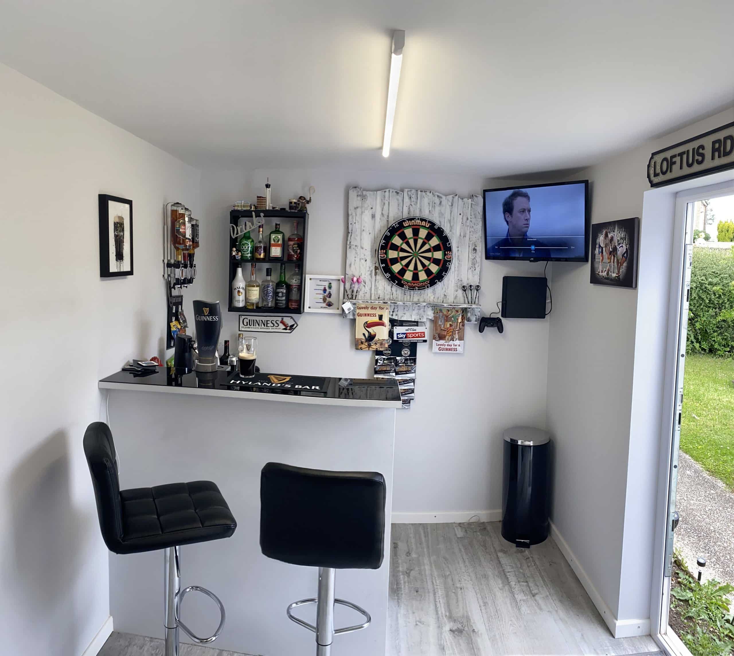 Single Garage Bar Ideas