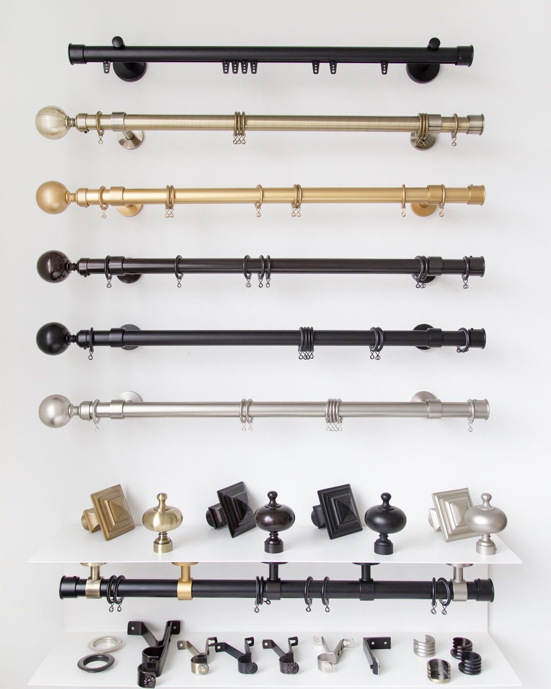 Curtain Rods and Hardware