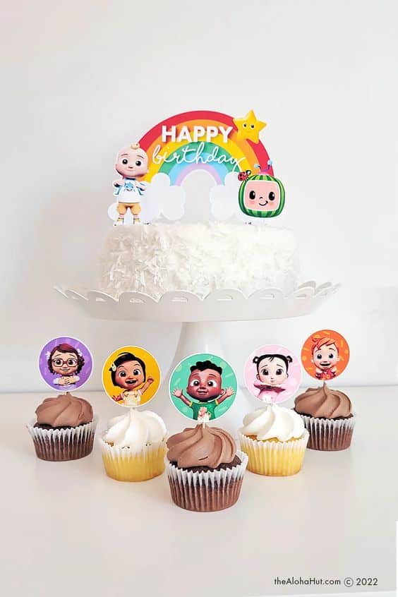 cocomelon printable cake topper cocomelon printable cake topper
