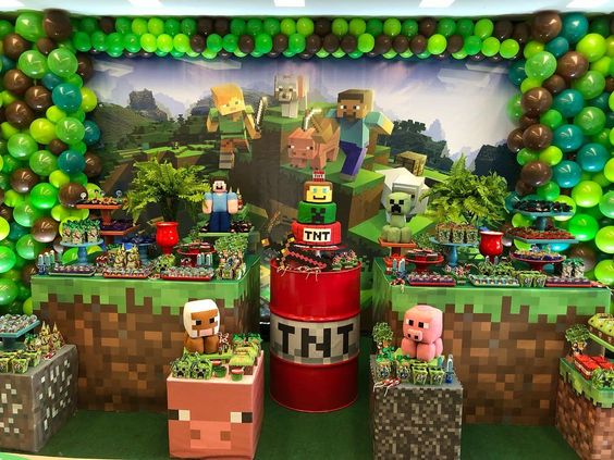 Minecraft birthday party ideas