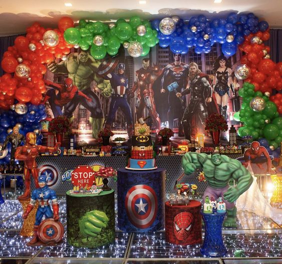 Avengers birthday party ideas