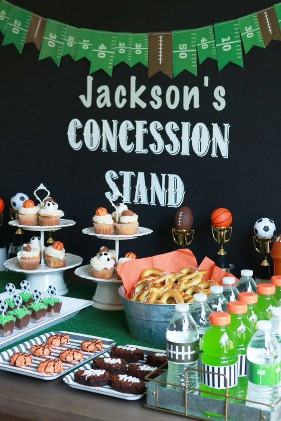 Sports birthday party ideas Sports birthday party ideas