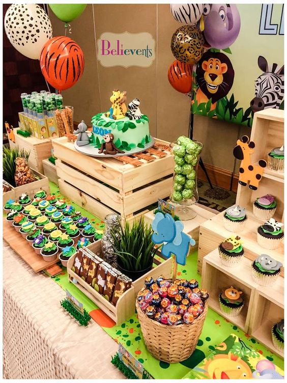 Safari birthday party ideas Safari birthday party ideas