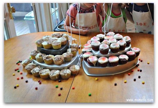 Creative cupcake war girl birthday party theme