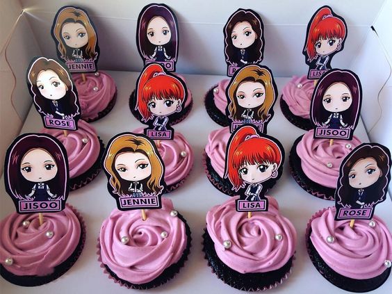 blackpink cupcake topper printable blackpink cupcake topper printable