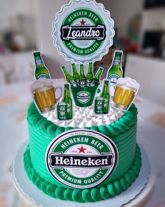 heineken cake topper printable heineken cake topper printable