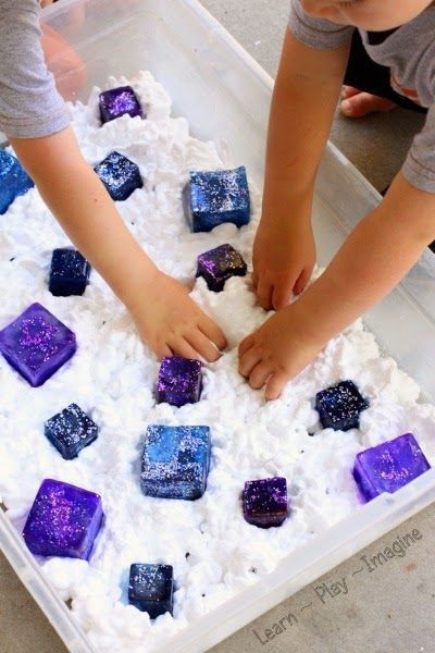 Shaving Foam Snow Water Table Shaving Foam Snow Water Table