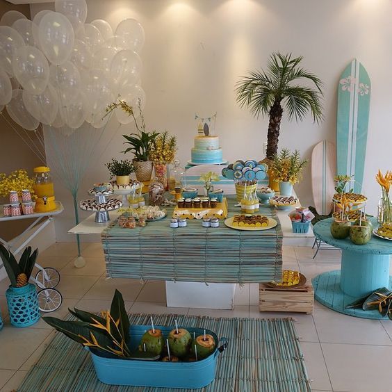 Summer themed birthday party ideas Summer themed birthday party ideas