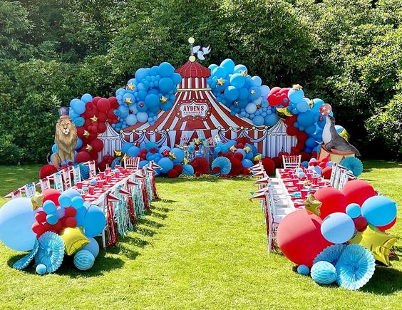 Circus/carnival birthday party ideas