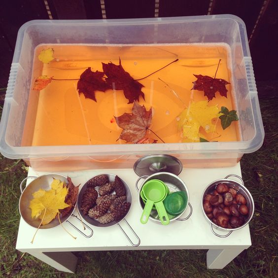 Fall Themed Water Table Fall Themed Water Table