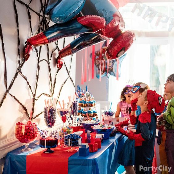 Spiderman birthday party ideas