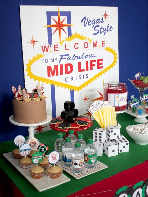 Vegas themed birthday decorations Vegas themed birthday decorations