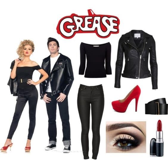 Sandy and Danny from Grease