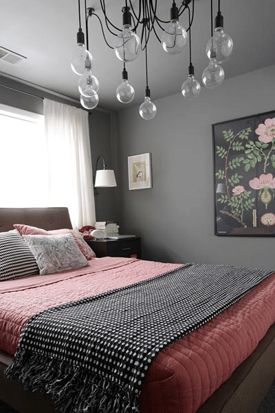 Chic bedroom design for grown-ups