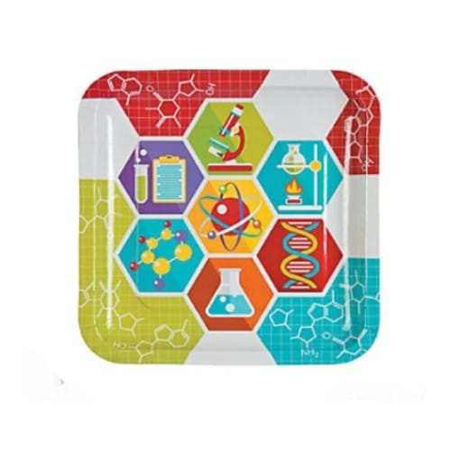DNA large square plate design DNA large square plate design