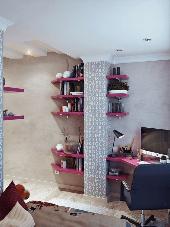 Floating shelves add visual impact and functionality to rooms Floating shelves add visual impact and functionality to rooms