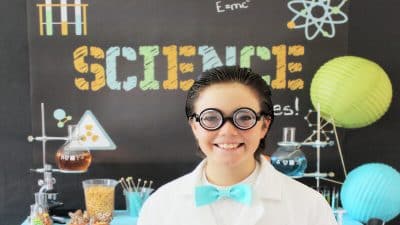 Science party decor ideas for kids and adults