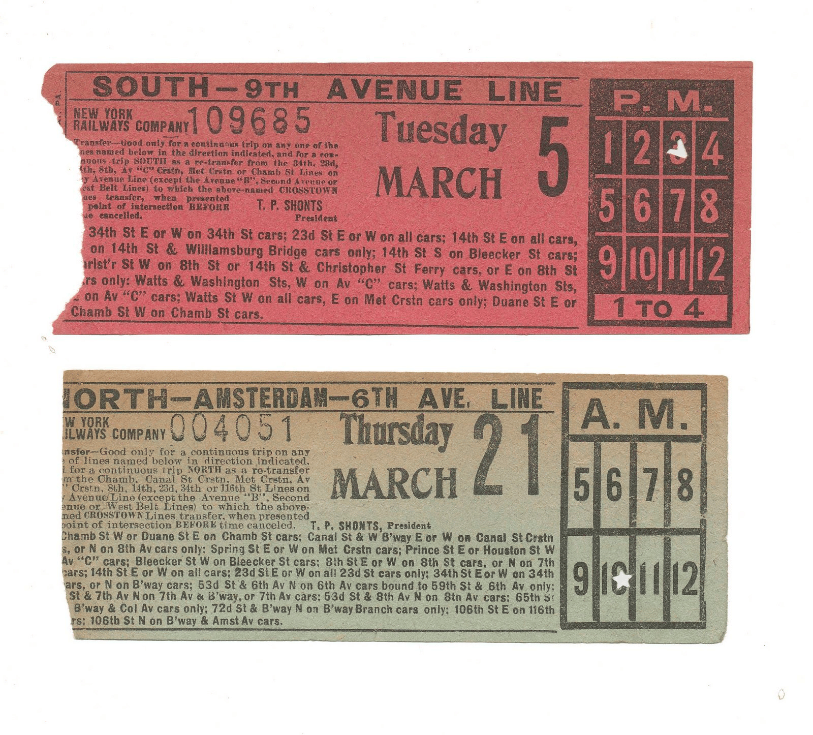 A vintage train-themed birthday party bookmark