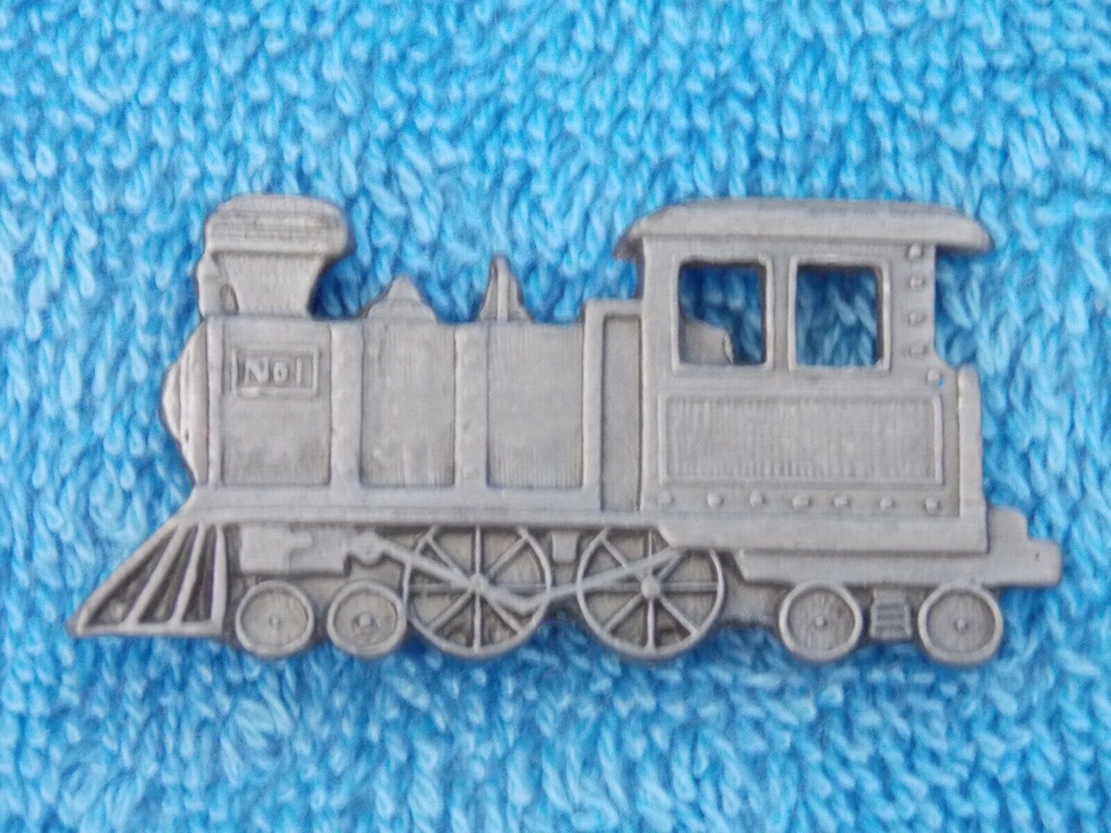 A vintage train-themed birthday party magnet A vintage train-themed birthday party magnet