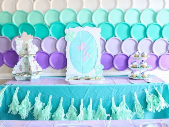 diy mermaid birthday party ideas