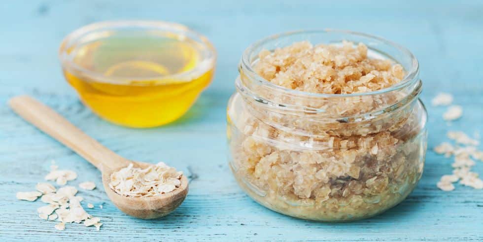 Homemade facial scrub Homemade facial scrub