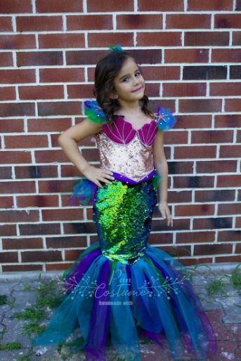 mermaid birthday party outfit