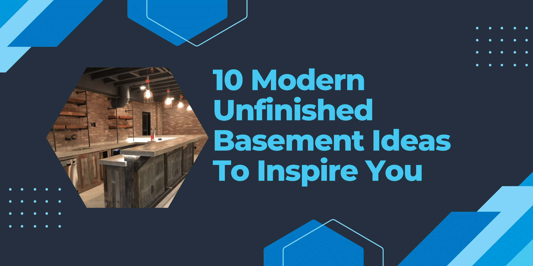 10 Modern Unfinished Basement Ideas To Inspire You