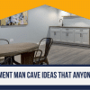 12 Basement Man Cave Ideas That Anyone Can Do - Guyabouthome