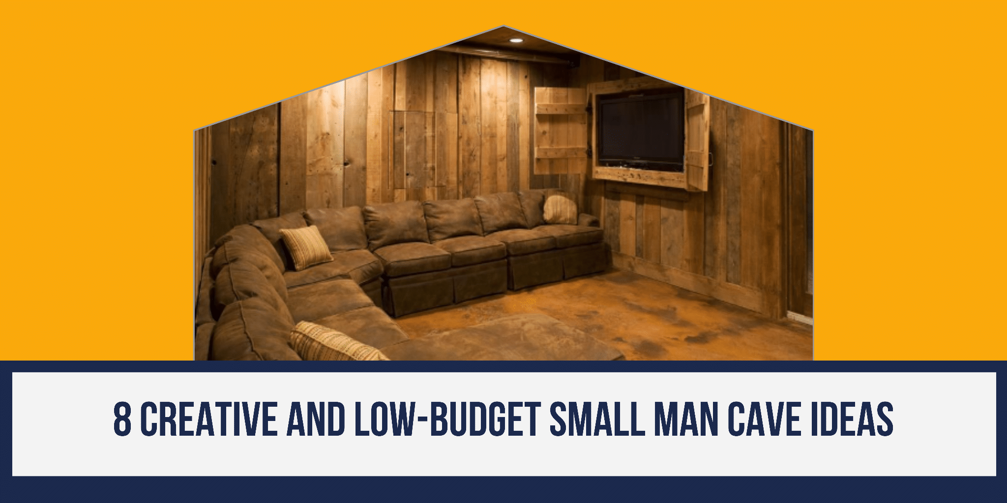 8 Creative And Low-Budget Small Man Cave Ideas - Guyabouthome