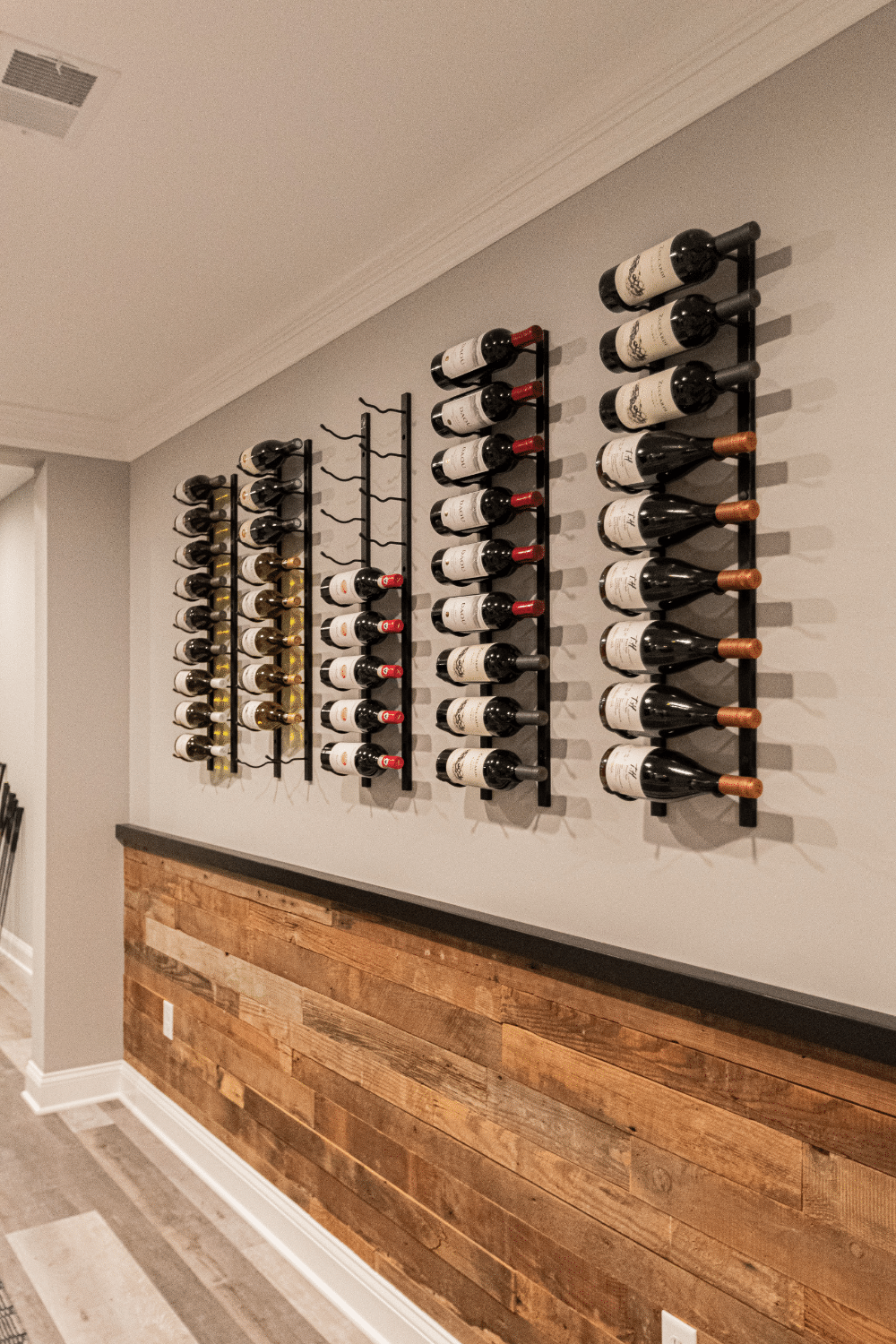 Basement man cave wall ideas