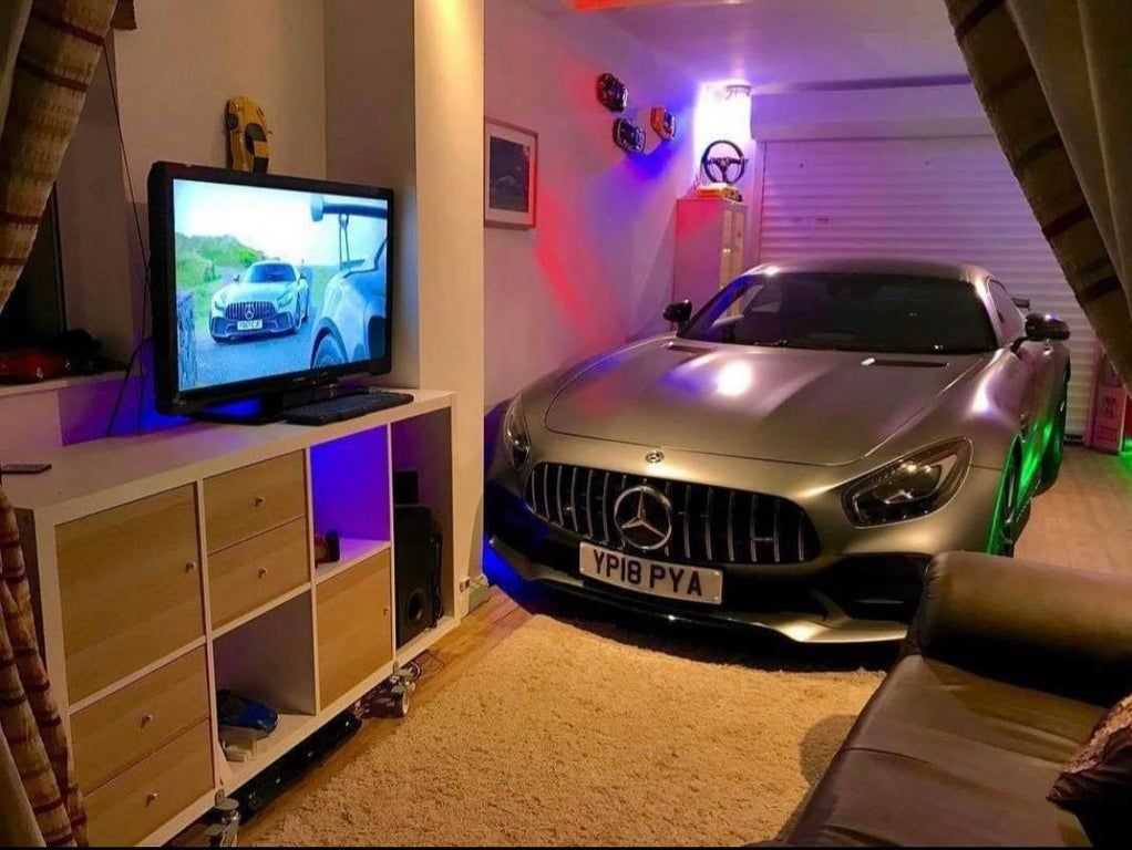 Detached garage man cave ideas
