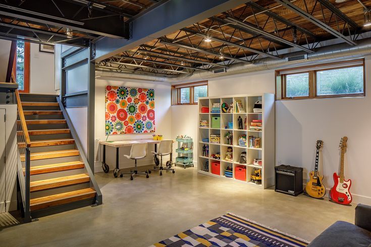 Low-budget basement man cave designs