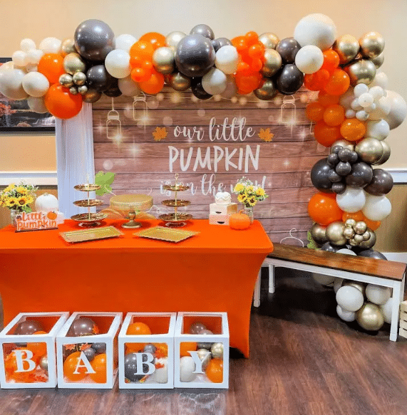 Neutral fall baby shower theme Neutral fall baby shower theme